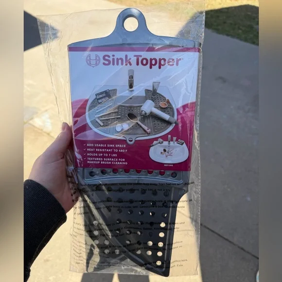 !NEW! Sink Topper Sink Organizer - Gray - Picture 2 of 4